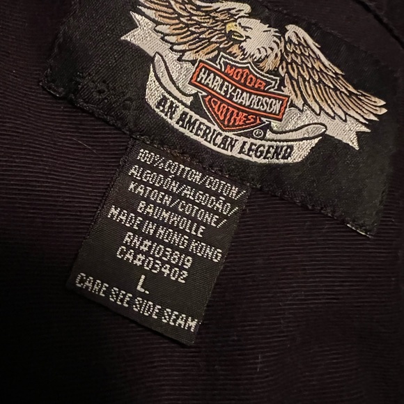 Harley Davidson Shirt L - Picture 2 of 9